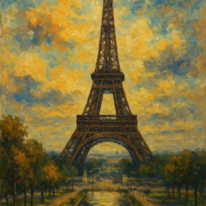 Eiffelova věž 1930