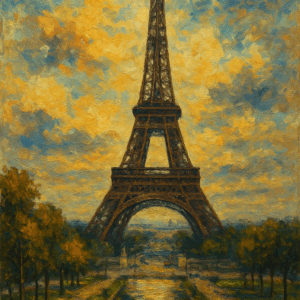 Eiffelova věž 1930