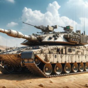 Merkava 2025 v poušti