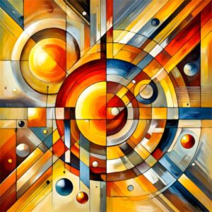 GEOMETRICKÁ KOMPOZICE SLUNCE