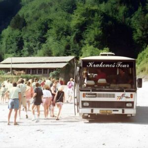 RETRO BUS KAROSA na hoře OLYMP