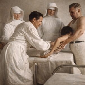 HISTORICKÝ SNÍMEK Z NEMOCNICE