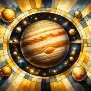 GEOMETRICKÁ KOMPOZICE JUPITER