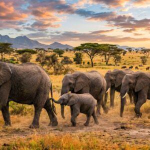 RODINA SLONŮ AFRICKÝCH