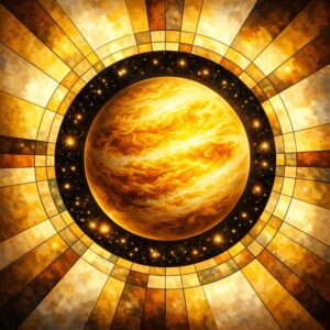 GEOMETRICKÁ KOMPOZICE VENUŠE